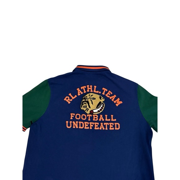 New Polo Ralph Lauren P Wing Shirt Mens Large Bulldog Football 1959 Athletic - Picture 8 of 14